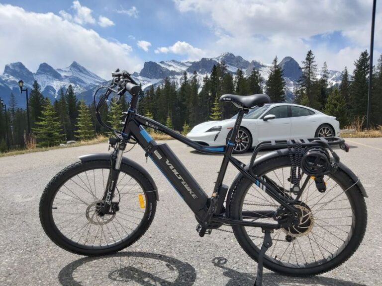 Canmore: Highlights Electric Bike Guided Tour