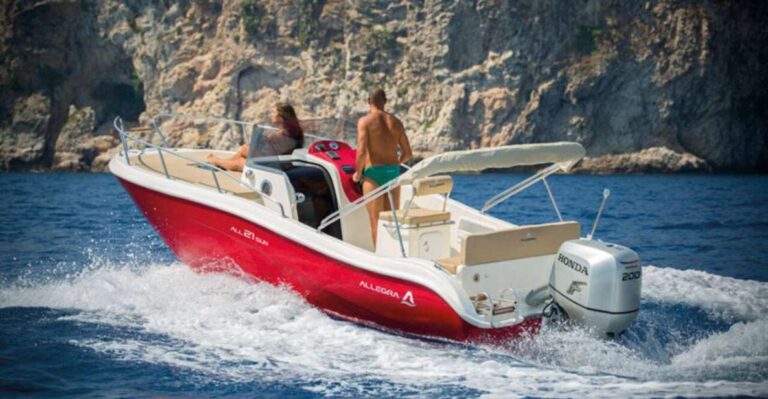Capri Island & Blue Cave Private Boat Tour From Sorrento