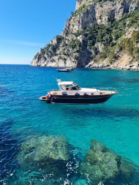Capri&Positano: Private Boat Day Tour From Sorrento