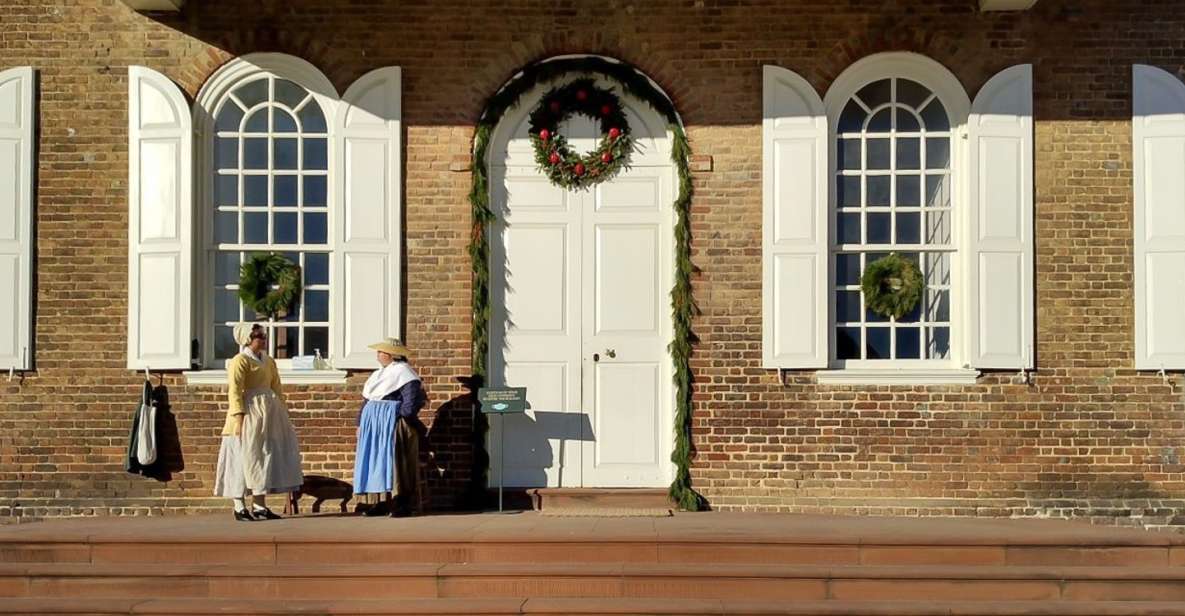 Colonial Williamsburg: Christmas Walking Tour - Tour Overview