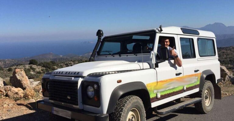 Crete: Land Rover Safari Through the Plateaus
