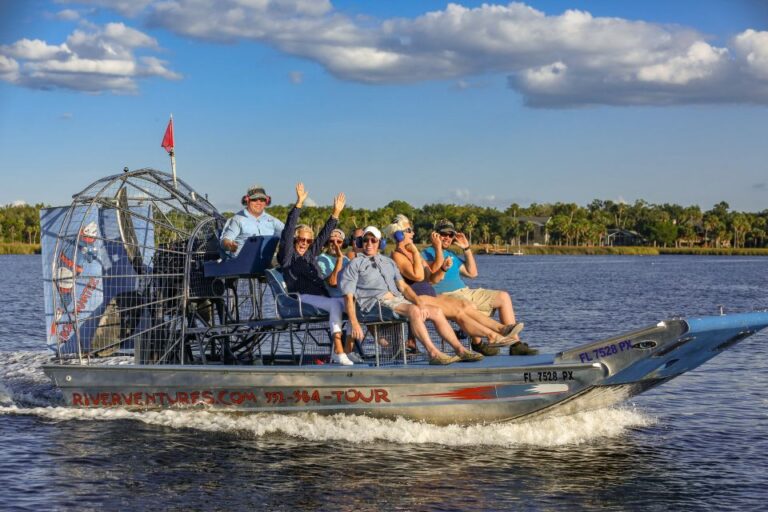 Crystal River: Snorkel With Manatees & Dolphin Airboat Trip