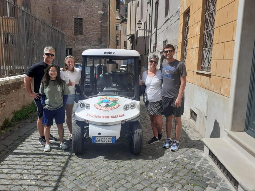 Exclusive Tour of Rome in Golf Cart for Cruisers - Tour Details