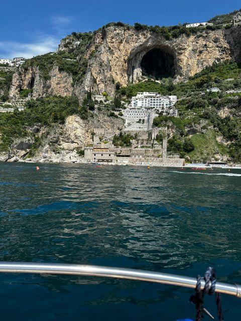 From Amalfi, Maiori or Salerno: Private Boat Tour of the Amalfi Coast