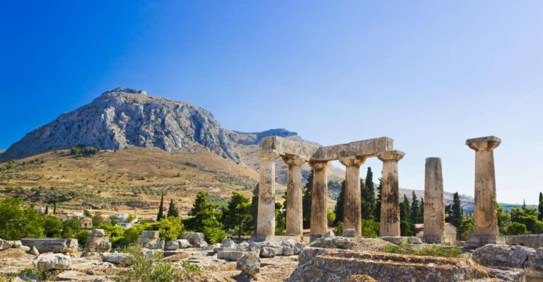 From Athens: Ancient Corinth Day Trip With Canal & VR Guide