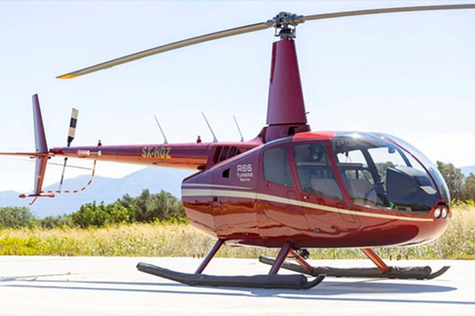 From Heraklion: Private Helicopter Transfer to Greek Islands - Service Details