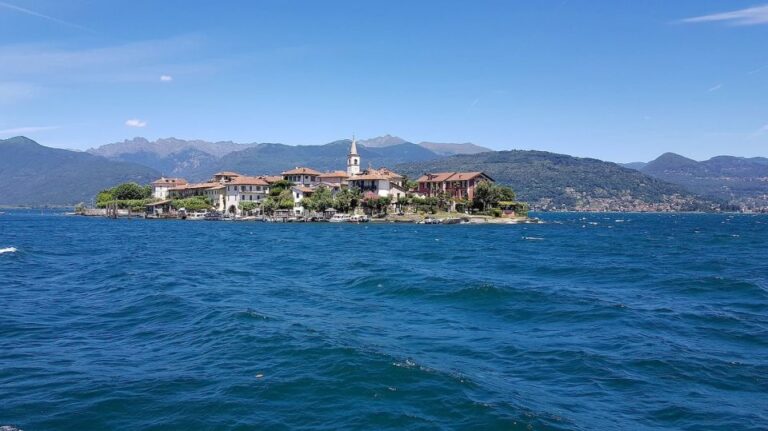 From Lake Maggiore: Private Boat Tour With Pickup/Drop-Off