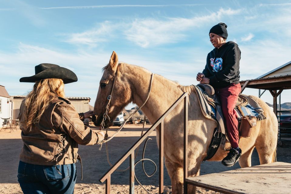From Las Vegas: Desert Sunset Horseback Ride With BBQ Dinner - Tour Details