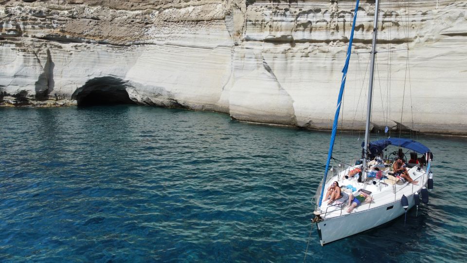 From Milos: Guided Day Cruise to Kleftiko With Lunch - Itinerary