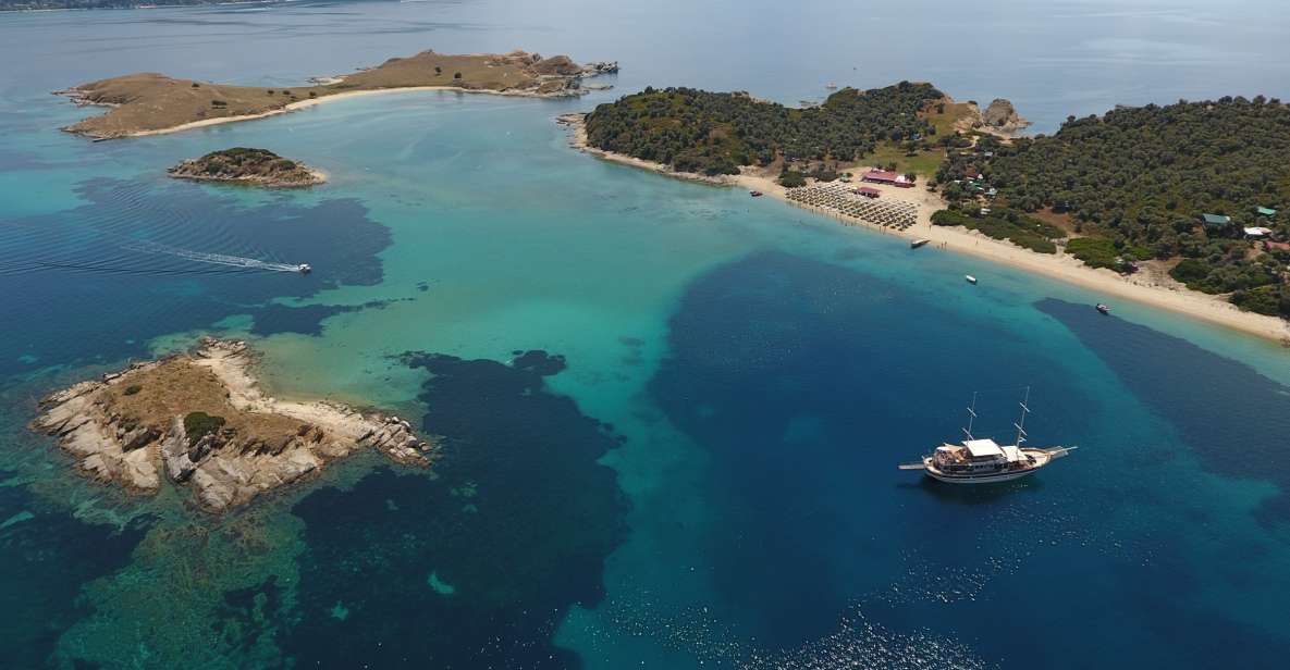 From Ouranoupoli: Blue Lagoon Two Island Cruise - Tour Details