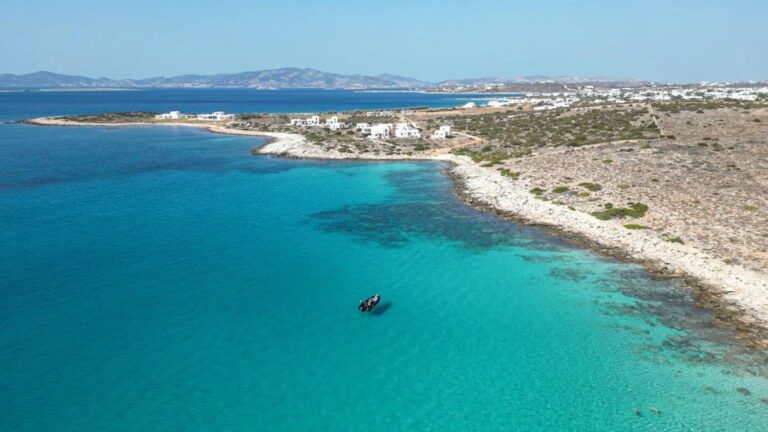 From Paros: Rent a RIB Boat Triton With Optional Skipper