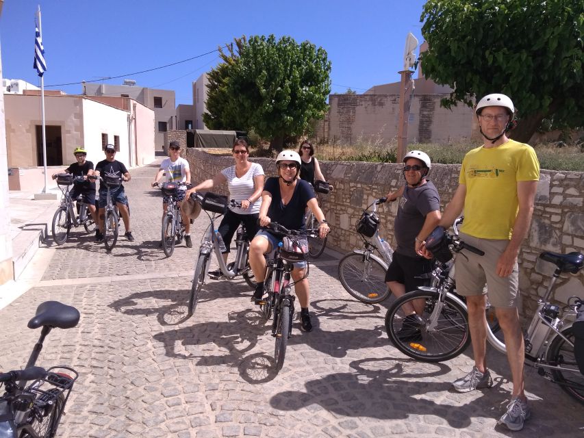 From Rethymno: Guided E-Bike Tour to Myli Gorge With Lunch - Tour Details