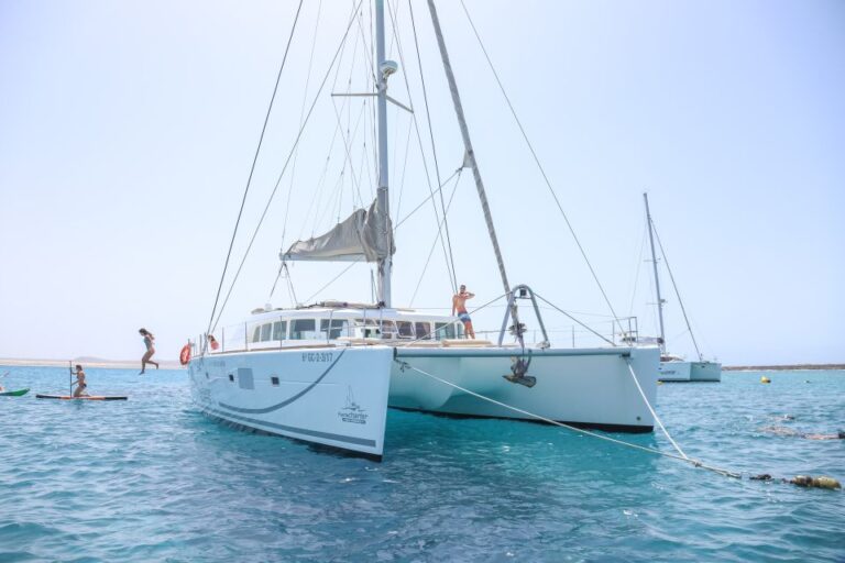 Fuerteventura: Private Luxury Catamaran to Lobo Island
