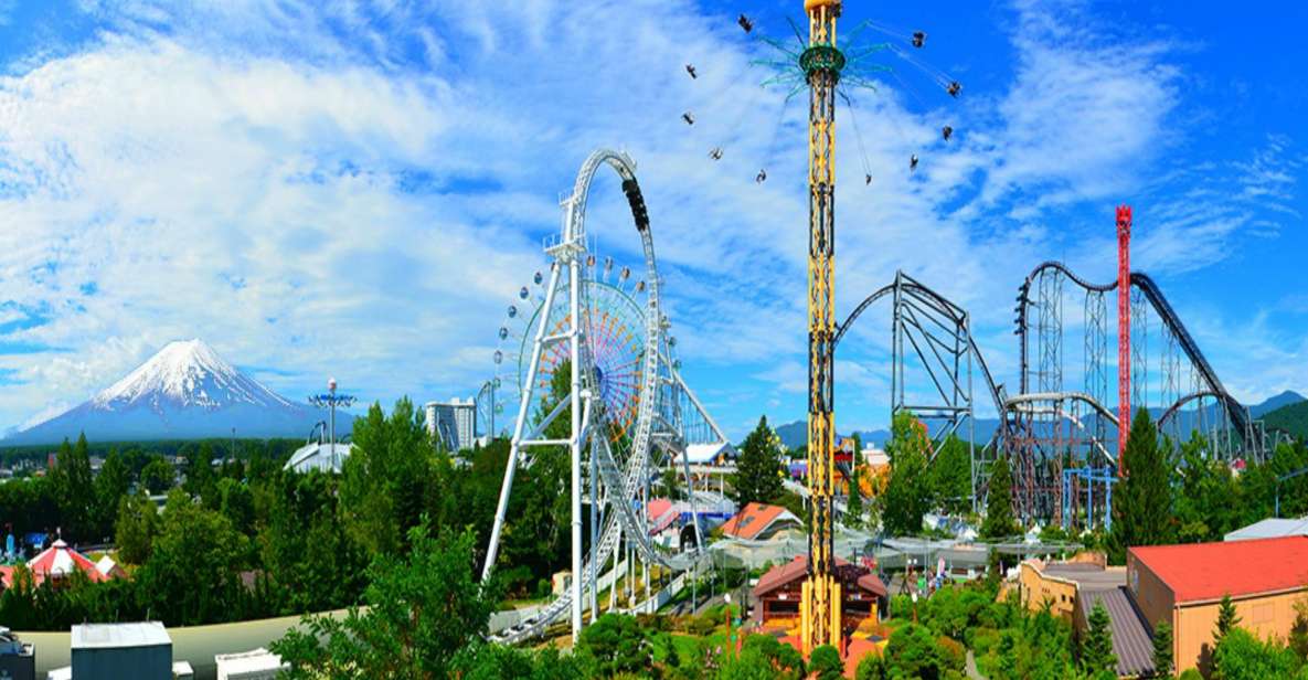 Fuji-Q Highland: Afternoon Pass Ticket - Ticket Details