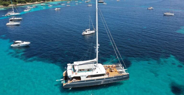 Full-Day Catamaran Cruise Departing From Cannes