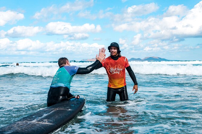 Full Day Surf Lesson for Beginners in Famara, Spain