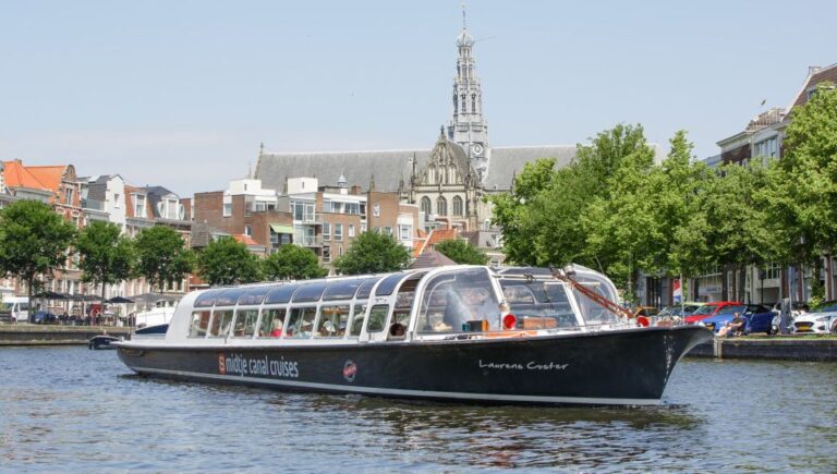 Haarlem: Dutch Windmill & Spaarne River Sightseeing Cruise