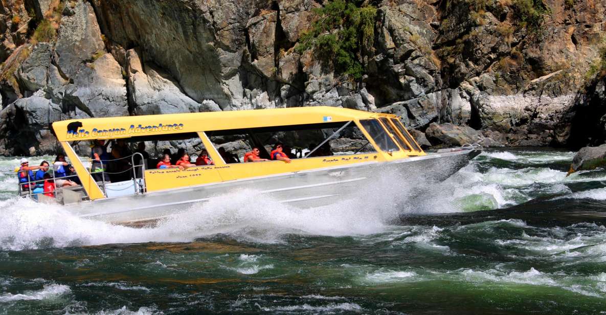 Hells Canyon: Yellow Jet Boat Tour to Kirkwood, Snake River - Activity Details