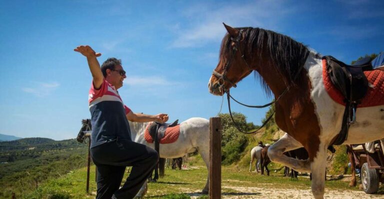 Horse Riding With Lunch in the Mountains Near Heraklion
