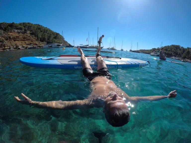 Ibiza: Full-Day Boat Trip With SUP Course and BBQ