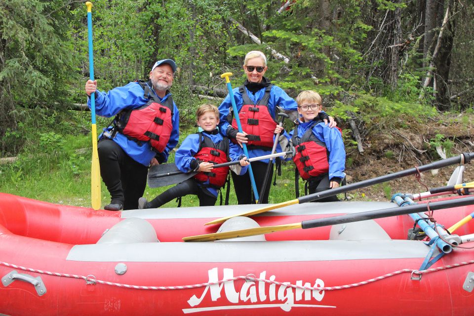 Jasper: Canyon Run Family Whitewater Rafting - Activity Details