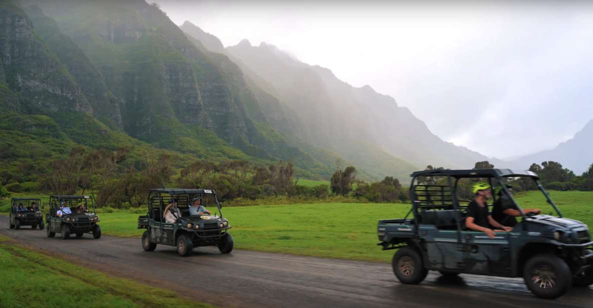 Kaneohe: Kualoa Ranch Guided UTV Tour - Tour Duration and Cancellation Policy