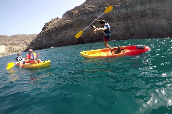 Kayak & Snorkeling Tour in Caves in Mogan - Tour Highlights