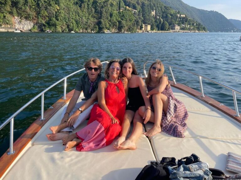 Lake Como: SpeedBoat Private Tour Comacina Island