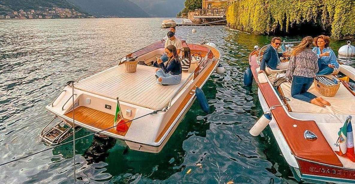 Lake Como: Unforgettable Experience Aboard a Venetian Boat - Boat Tour Highlights