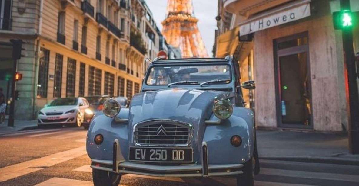 Lgbtqia Proposal: French Vintage Car Tour - Photographer 1h - Unique LGBTQIA Proposal Experience