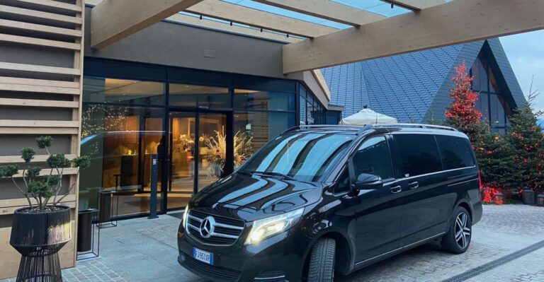 Lousanne : Private Transfer To/From Malpensa Airport