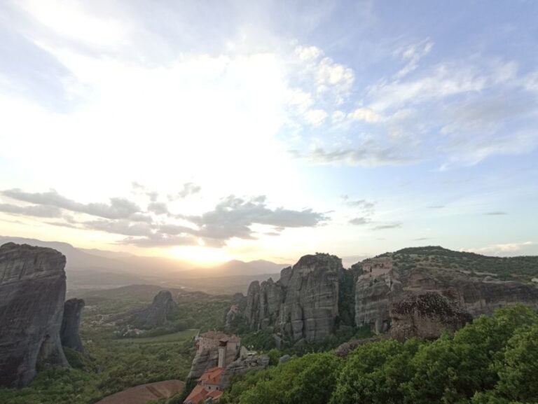 Meteora Sunset With Photos Stops & to the Cave of St. George