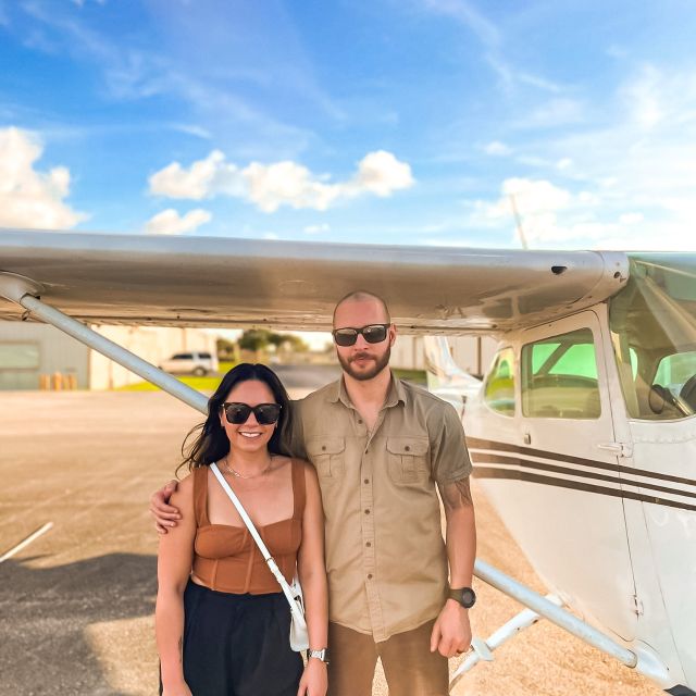 Miami Beach: Private Romantic Sunset Flight With Champagne