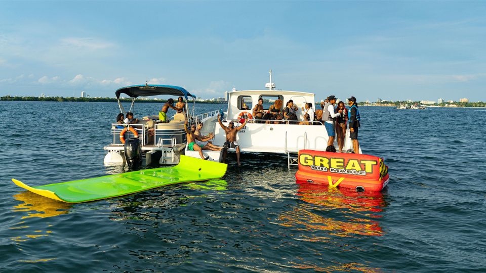 Miami: Day Boat Party With Jet Ski, Drinks, Music and Tubing - Booking Information
