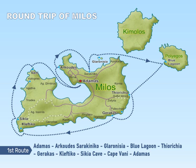 Milos: Kleftiko & Poliegos Catamaran Trip With Meal & Drinks