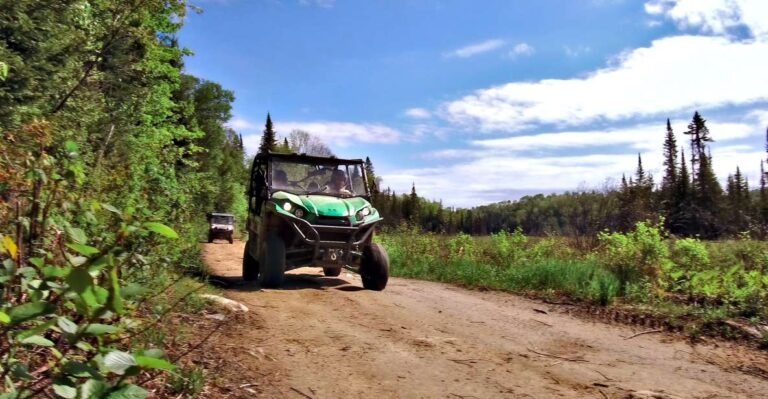 Mont Tremblant: ATV Side by Side Guided 4×4 Tour