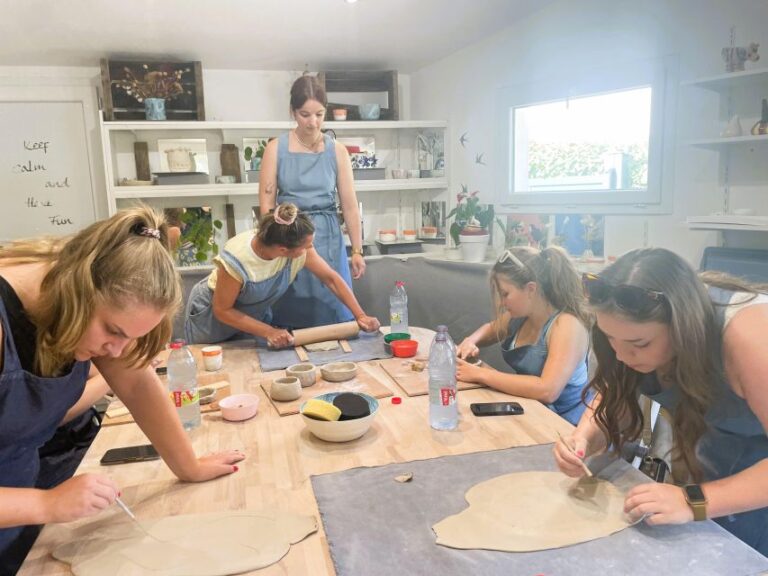 Montpellier: Gourmet Day With Ceramic Workshop