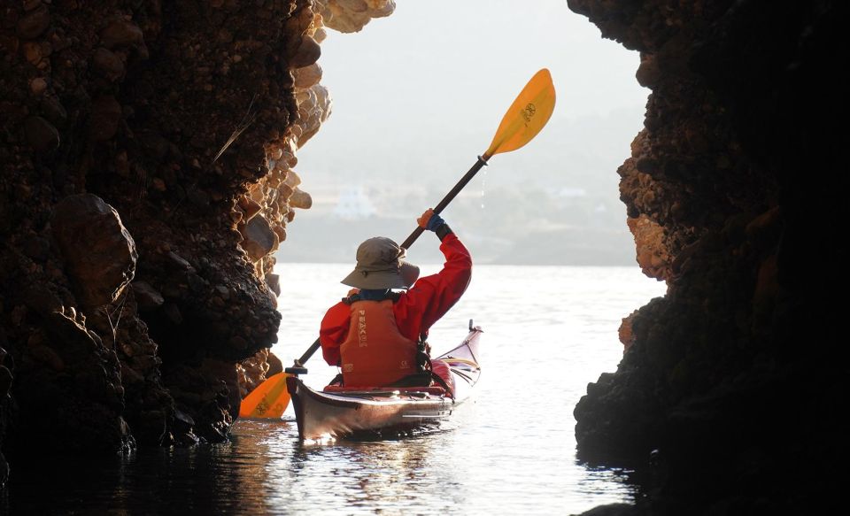 Naxos: Moutsouna Caves Sea Kayak Tour, Snorkeling & Picnic - Tour Highlights