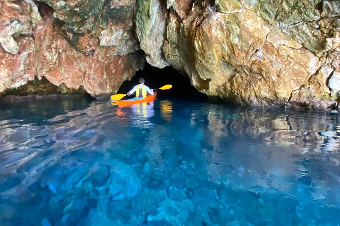 Naxos: Rhina Cave Sea Kayaking Tour - What To Expect