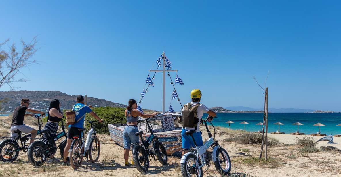 Naxos: West Coastline E-Bike Tour With Sunset Option - Tour Overview