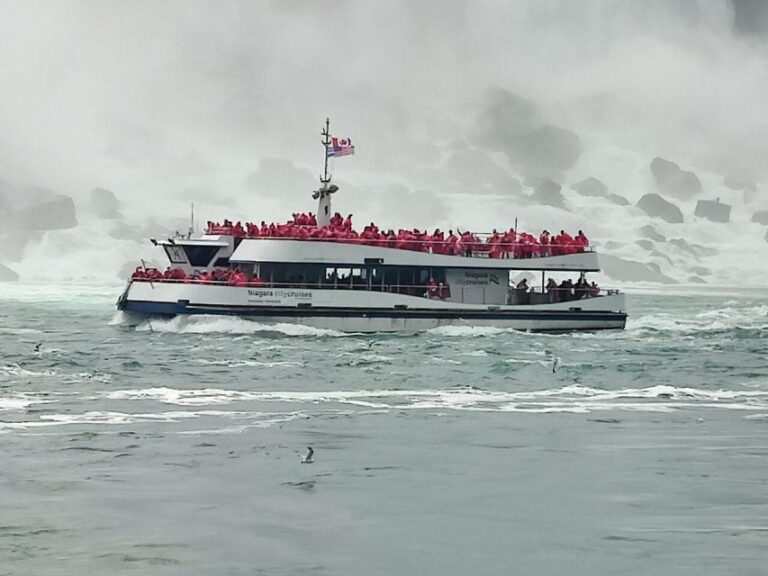 Niagara Falls: First Behind the Falls Tour & Boat Cruise