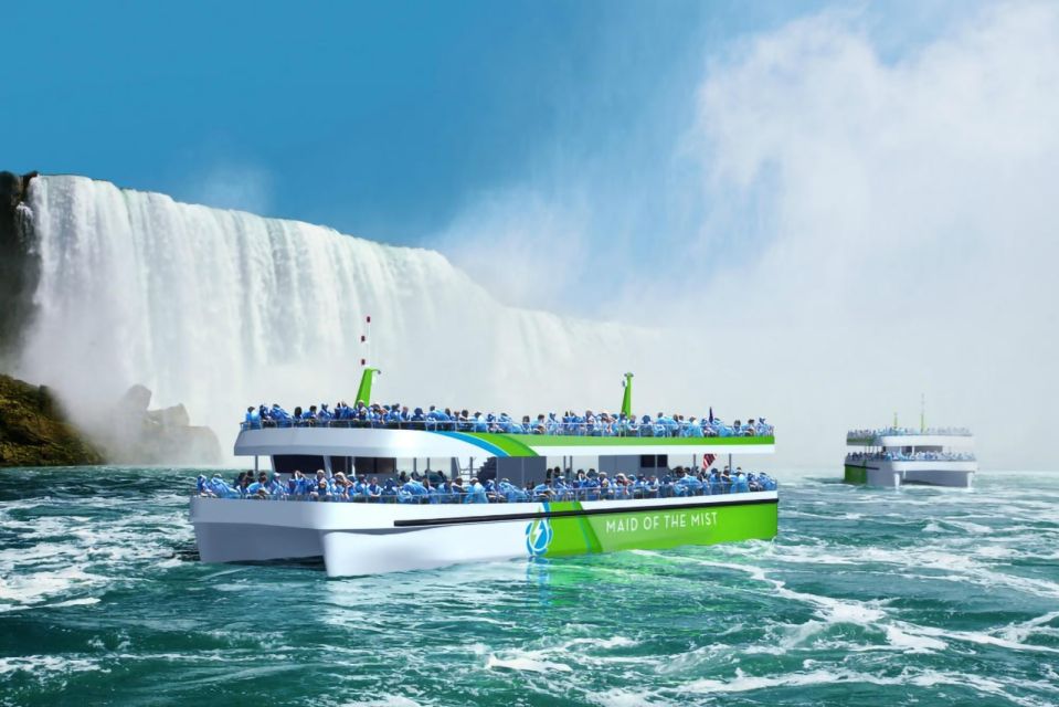 Niagara Falls, Usa: Guided Tour With Cave & Maid of the Mist - Pickup Locations and Itinerary Highlights