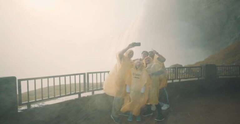 Niagara Falls: Walking Tour, Journey Behind Falls, & Cruise