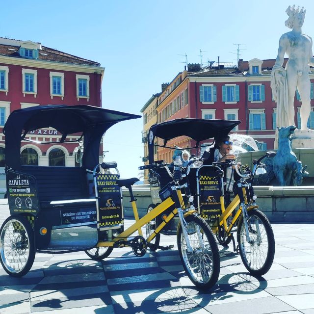 Nice: City Sightseeing Tour by Pedicab With Audio Guide - Tour Details