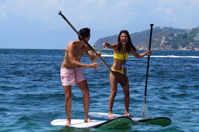 Paddle Boarding At Acapulcos Bay