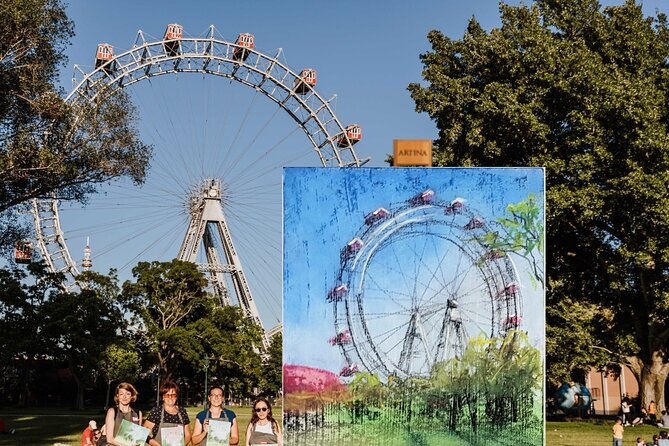 Painting Activity and Vienna Giant Wheel Experience - Experience Overview