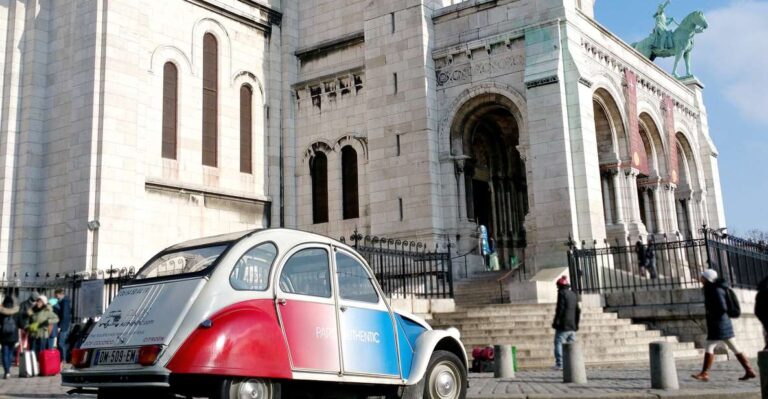 Paris: Classic Sites Tour by Vintage Citroen 2CV