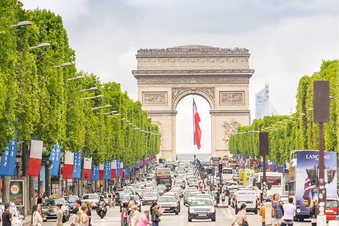 Paris: Flexible Entrance Tickets to Arc De Triomphe Rooftop