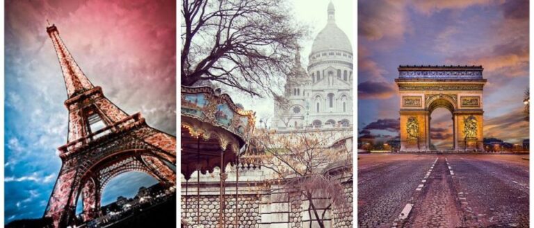 Paris: Private City Tour for 1 to 3 People
