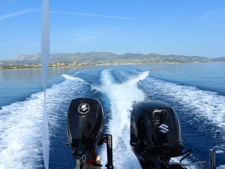 Paros: Full-Day Small Boat Rental With Self-Driving